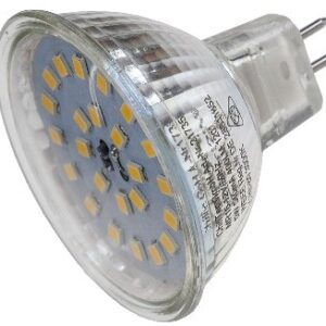 LED Strahler für den Anschluß an 12 Volt= für Wohnwagen, Gartenlaube usw. 21734 – Bild 1